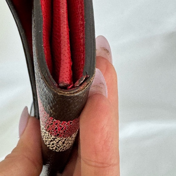 Louis Vuitton Monogram Portefeuille Sarah Long Bifold Wallet Coated Canvas - Picture 6 of 17